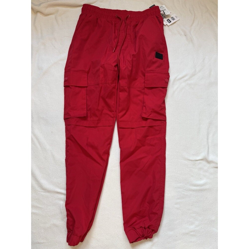 GTL4 Men’s Cargo Jogger Pants Red Sz Small Brand New With Tags
